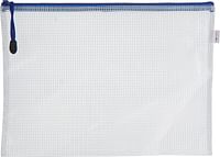 حقيبة ديلي E5654 ذات سحاب شبكي من البولي فينيل كلوريد، مقاس A4، ألوان متنوعة