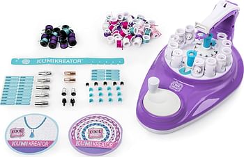Cool Maker, 2-in-1 Kumikreator, Necklace & Friendship Bracelet Maker Activity Kit, for Ages 8 & Up/Standard Packaging/Multi color/ONE SIZE
