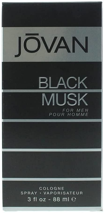 JOVAN Black Musk Eau De Cologne Spray For Men 88 ml Multicolor