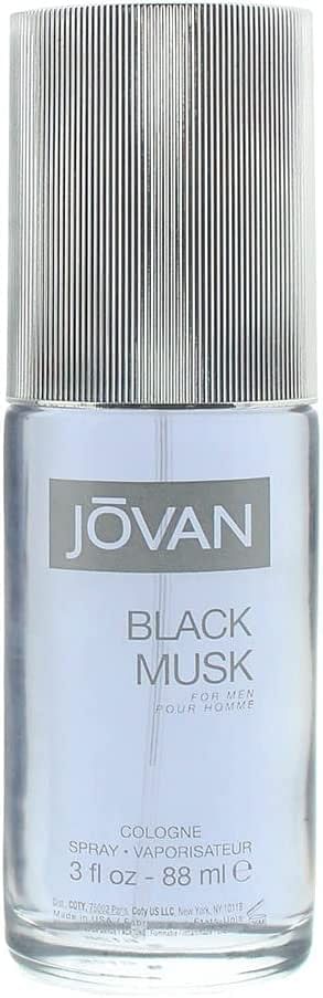 JOVAN Black Musk Eau De Cologne Spray For Men 88 ml Multicolor