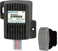 Blue Sea Systems 7506 Deckhand DIMMER Switch 6A 12V, Blue