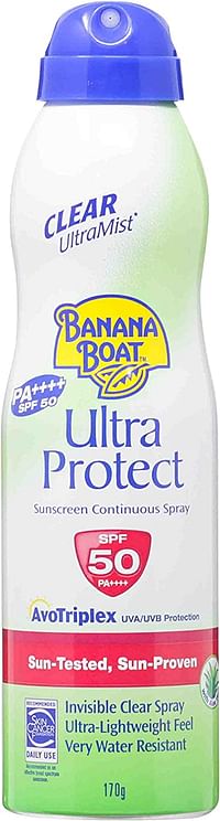 Banana Boat Ultra Protect Sunscsreen Lotion Spray SPF50 (170ml) multicolor