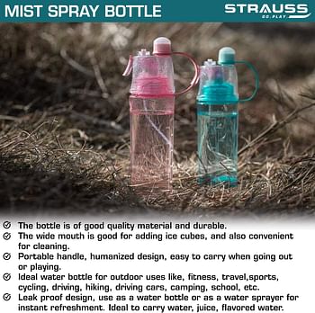 Strauss Water Mist Spray Bottle, 600ml