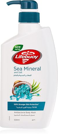 Lifebuoy Sea Minerals Body Wash, 500 ml