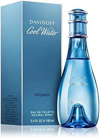 Davidoff Cool Water Eau de Toilette For Women, 100 ml /Blue