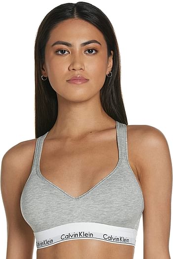 Calvin Klein Women's Bralette Lift Bras grey/S