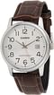 Casio Men's Dial Leather Band Watch - MTP-V002L-7B2UDF 44 mm - Brown