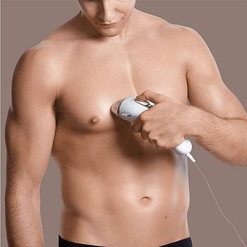 Braun IPL Silk Expert Pro 5 PL5014 Generation IPL, Permanent Visible Hair Removal for Women and Men with Premium Pouch and Venus Razor, White and Gold