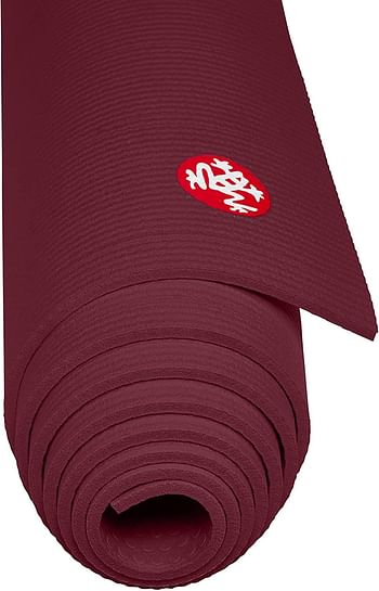 Manduka PRO Yoga Mat Premium 6mm Thick Mat, High Performance Grip Ultra Dense Cushioning for Support and Stability in Yoga, Pilates, Gym and Any General Fitness 180cm x 66cm x 6mm  Verve