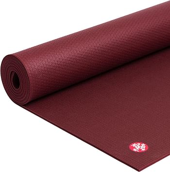 Manduka PRO Yoga Mat Premium 6mm Thick Mat, High Performance Grip Ultra Dense Cushioning for Support and Stability in Yoga, Pilates, Gym and Any General Fitness 180cm x 66cm x 6mm  Verve