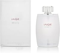 Lalique White - perfume for men, 125 ml - EDT Spray, White