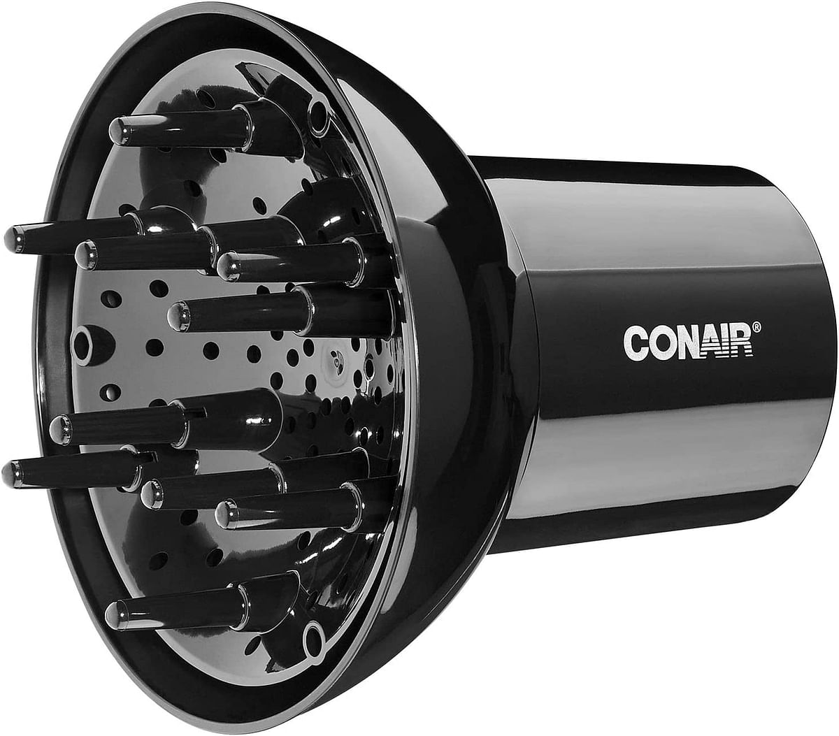 Conair Volumizing Universal Hair Diffuse Adjustable Hair Dryer Attachment for Frizz-Free Curls to Fit Hair Dryer Nozzles