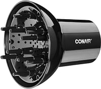 Conair Volumizing Universal Hair Diffuse Adjustable Hair Dryer Attachment for Frizz-Free Curls to Fit Hair Dryer Nozzles