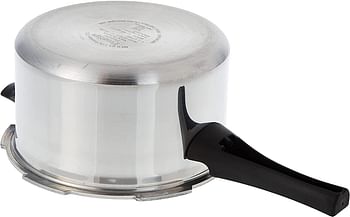 Prestige PPAPC4 Aluminium Popular Pressure Cooker, Silver, W 36.8 x H 24.0 x D 15.6 cm, 4.0 liters, Aluminum Silver