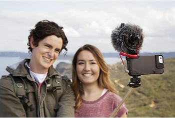 Rode Videomicro Compact On-Camera Microphone With Rycote Lyre Shock Mount - Black