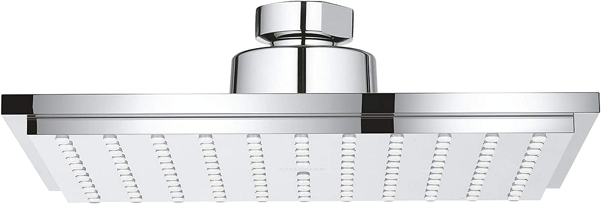 GROHE Euphoria Cube 150 Perfectly square Head shower with 1 spray Silver