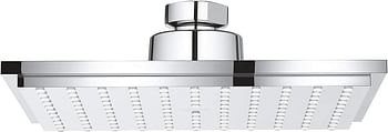 GROHE Euphoria Cube 150 Perfectly square Head shower with 1 spray Silver