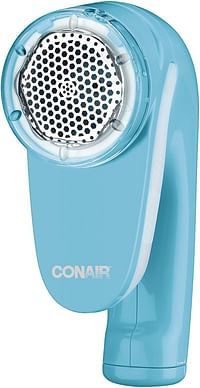 Conair Fabric Shaver - Fuzz Remover, Lint Remover, Battery Operated Fabric Shaver, Blue
