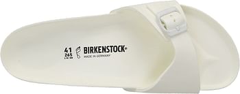 Birkenstock Madrid EVA Men's Fashion Sandals White (Eva White )45 EU