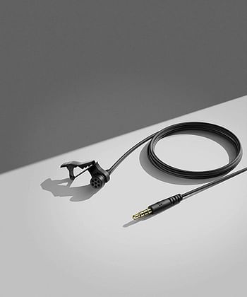 Sennheiser XS LAV Mobile omni-directional lavalier microphone for content creation and video conferencing - 3.5mm jack XS Lav Mobile black