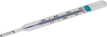 Chicco Eco Glass Baby Thermometer White