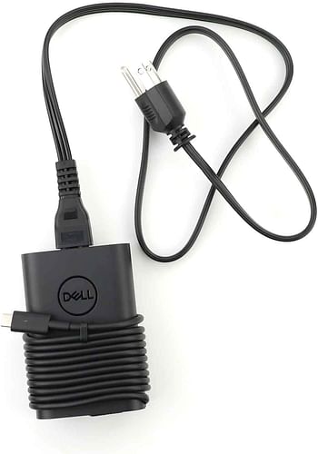 Dell Laptop Charger 65W AC Power Adapter With Type c Tip Include Cord For Xps12