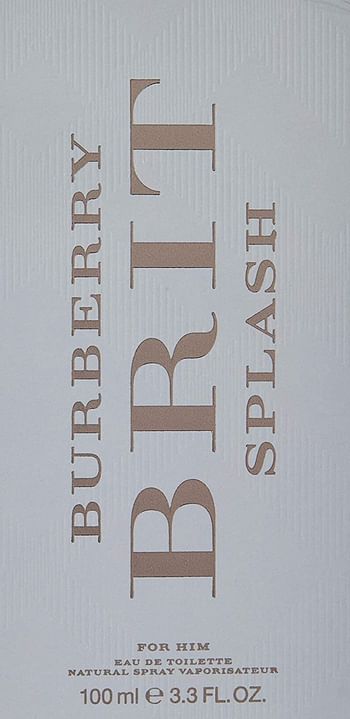 Burberry Perfume - Burberry Brit Splash - perfume for men, 100 ml - EDT Spray