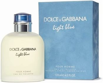 Dolce and Gabbana Light Blue - Perfume for Men, 125 ml - EDT Spray