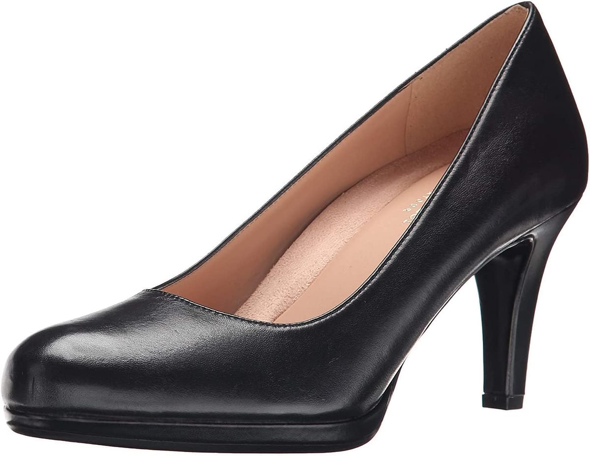 Naturalizer Women's Michelle Dress Pump/Black Leather/41 EU