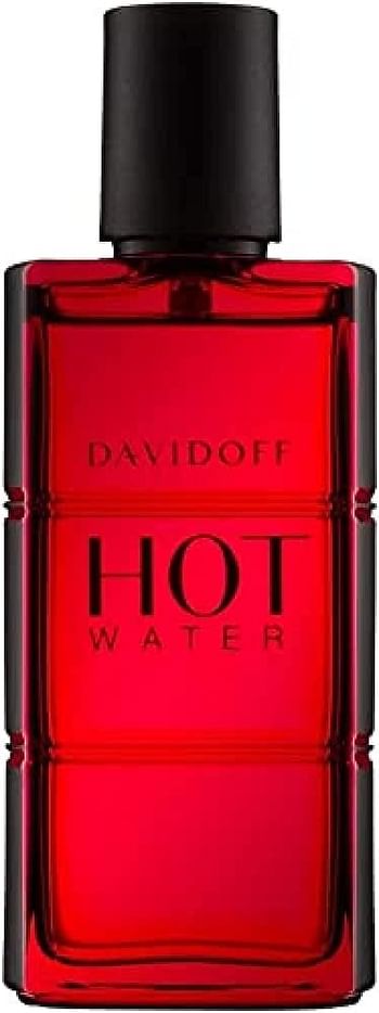 DAVIDOFF Hot Water Eau de Toilette for Men, 110ml, Red Pack