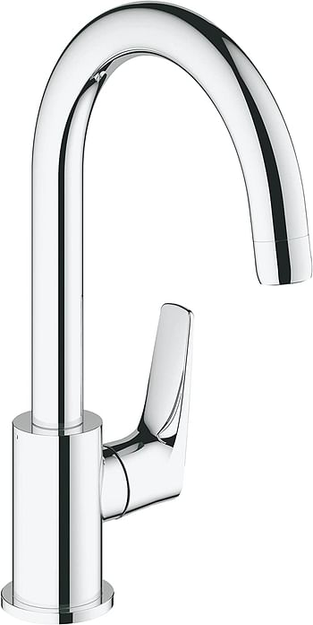 GROHE Bathroom Fixtures, Pillar Tap - Bauflow Collection, 31220000 Silver