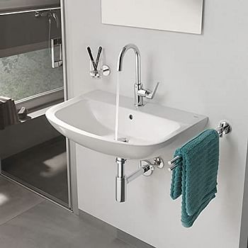 GROHE Bathroom Fixtures, Pillar Tap - Bauflow Collection, 31220000 Silver