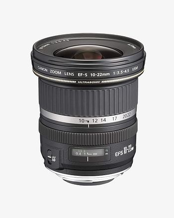 Canon EF-S 10-22mm F/3.5-4.5 USM Ultra Wide-Angle Lens Black