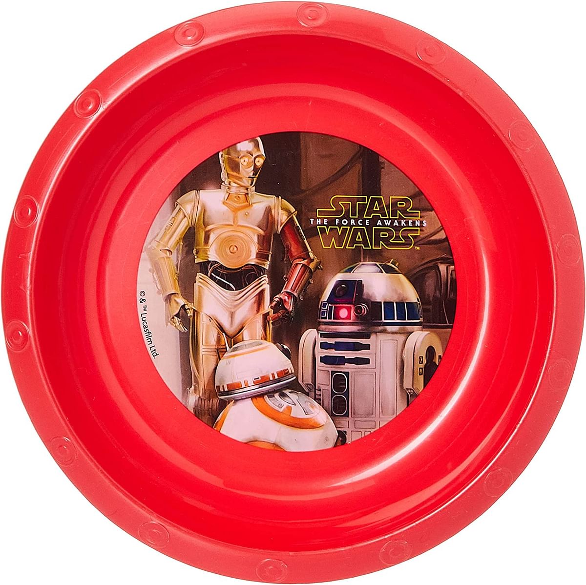 Value Pp Bowl Star Wars Episode Vii Red & Black