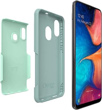 OtterBox Commuter LITE Series Case for Samsung Galaxy A20 - Retail Packaging (Ocean Way - Aqua SAIL/Aquifer)/OCEAN WAY