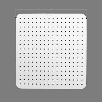 ULTRA THIN SS RAIN SHOWER 400 MM SQUARE silver