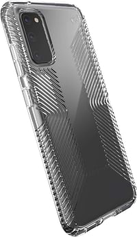 Speck Products Presidio Perfect-Clear Samsung Galaxy S20 Case, Clear/Clear (136315-5085)/One size
