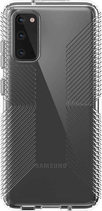 Speck Products Presidio Perfect-Clear Samsung Galaxy S20 Case, Clear/Clear (136315-5085)/One size