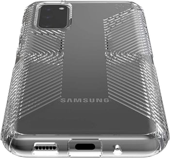 Speck Products Presidio Perfect-Clear Samsung Galaxy S20 Case, Clear/Clear (136315-5085)/One size