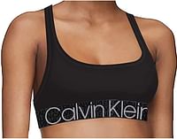 Calvin Klein womens UNLINED BRALETTE Bra M BLACK