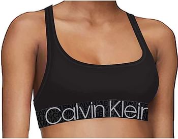 Calvin Klein womens UNLINED BRALETTE Bra M BLACK