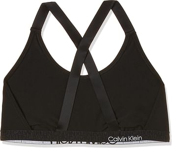 Calvin Klein womens UNLINED BRALETTE Bra M BLACK