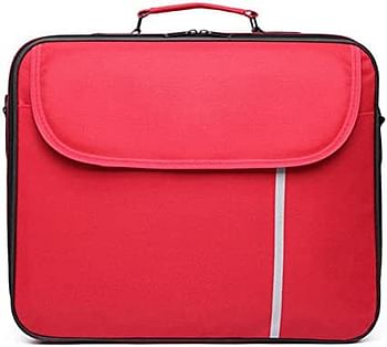 Laptop bag, Datazone shoulder bag 15.6 inch Red with Norton N360 Deluxe 50 GB PC cloud backup AR 1 user 3+2 Device/Red