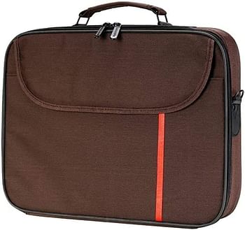 Laptop bag, Datazone shoulder bag 14.1 inch Brown with Norton N360 Deluxe 50 GB PC cloud backup AR 1 user 3+2 Device. Brown