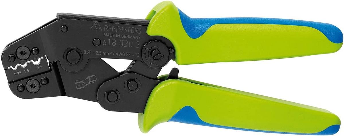 Rennsteig 618 020 3" PEW8.20 Crimping Pliers, Multi-Colour