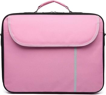Laptop bag, Datazone shoulder bag 14.1 inch Pink with Kaspersky Internet Security 2 Devices With 1 Year License 2021 With English and Arabic Multi color.