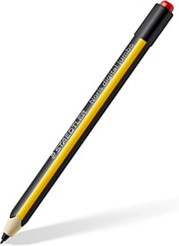 STAEDTLER Noris digital jumbo 180J 22. EMR Stylus with soft digital eraser. For digital writing, drawing and erasing on EMR equipped displays, yellow-black (check the compatibility list)