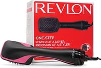Revlon RVDR5212 Hair Styler, Perfect Heat One Step Dryer & Styler, 1100 Watts, 2 heat speed setting. Large paddle design. Black