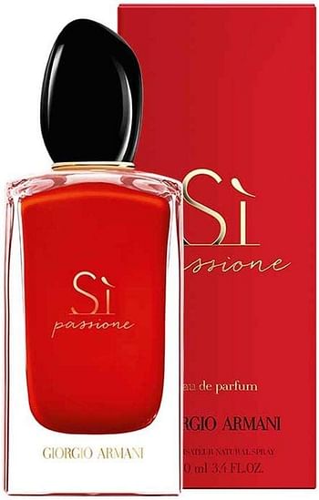 GIORGIO ARMANI Si Passione - perfumes for women - Eau de Parfum, 100ml (ARM00301) Red