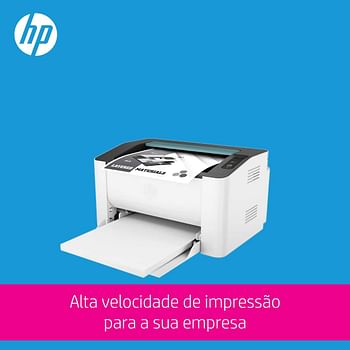 HP Laser 107w Wireless Office Printer - White AA AA